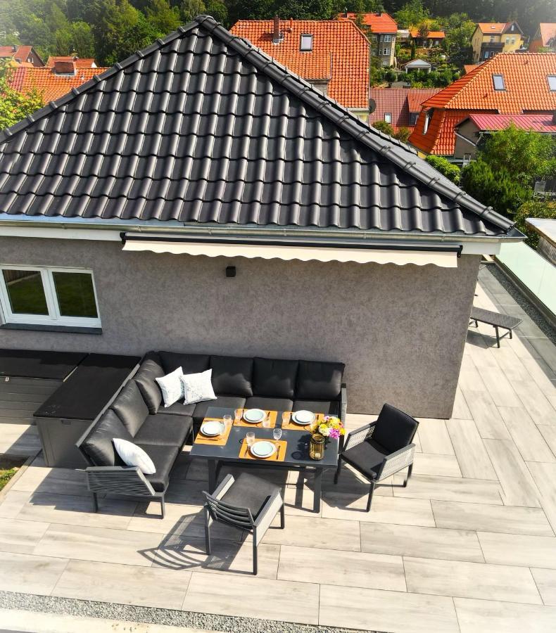 Harzhaus Sonnenschein Villa แวร์นิกโกโรเดอ ภายนอก รูปภาพ